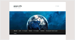 Desktop Screenshot of gegra.info
